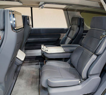 AK Limousine Sacramento Lincoln Navigator interior